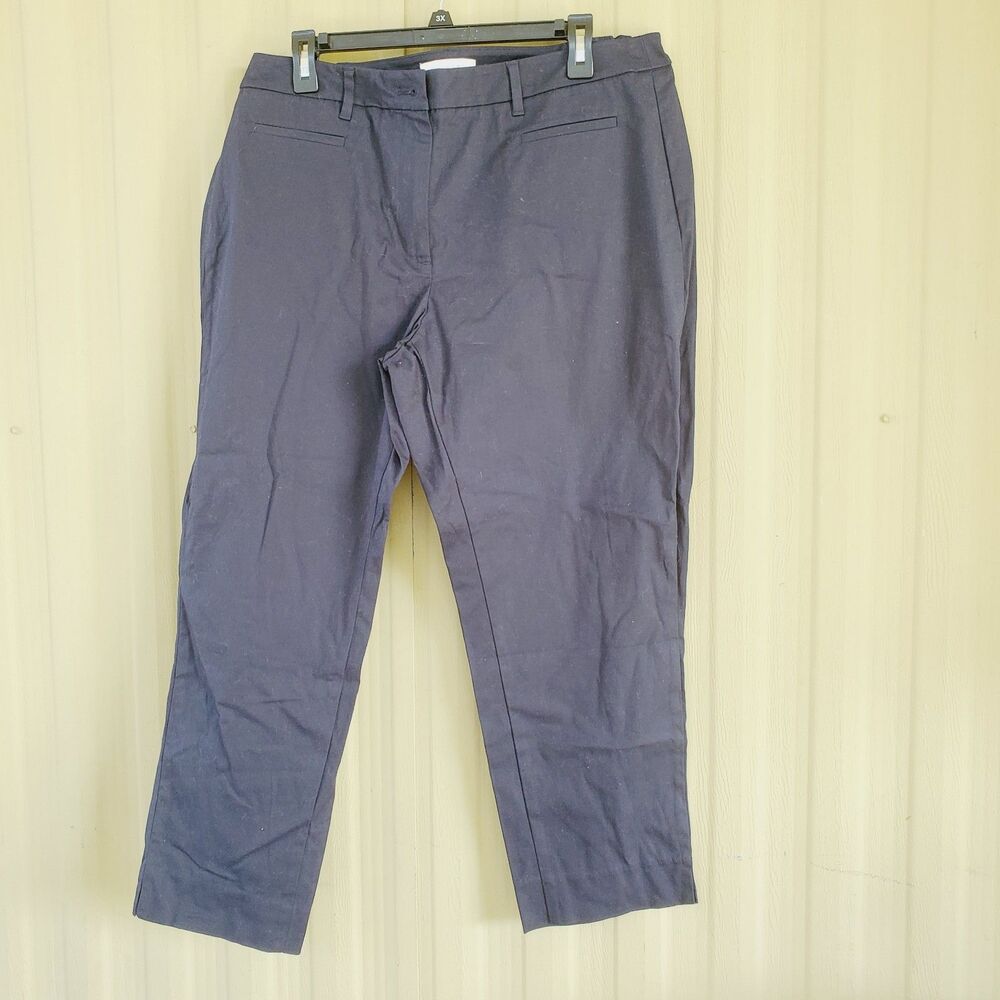 Talbots Navy Blue Pants Size 14W